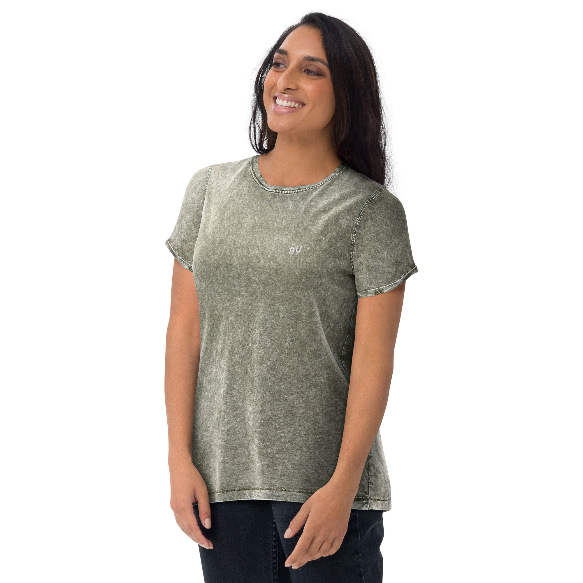unisex-denim-t-shirt-dark-army-green-left-front-6888fbd6347e9.jpg